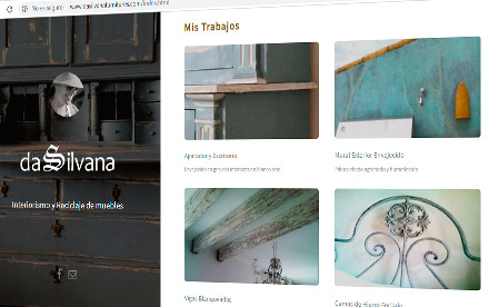 Diseño web DaSilvana Furnitures