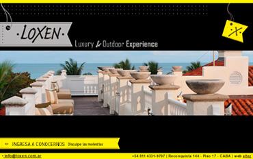 Cliente: Loxen, Luxury Outdoor Experience